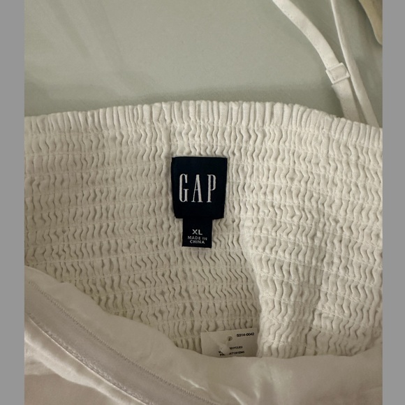Gap "New Off-White" Linen-Blend Midi Dress NWT - Picture 5 of 8